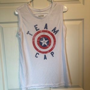 NWT Captain America Tank Top
